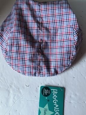 Boys' Button-Down Plaid Shirt - Red & Blue